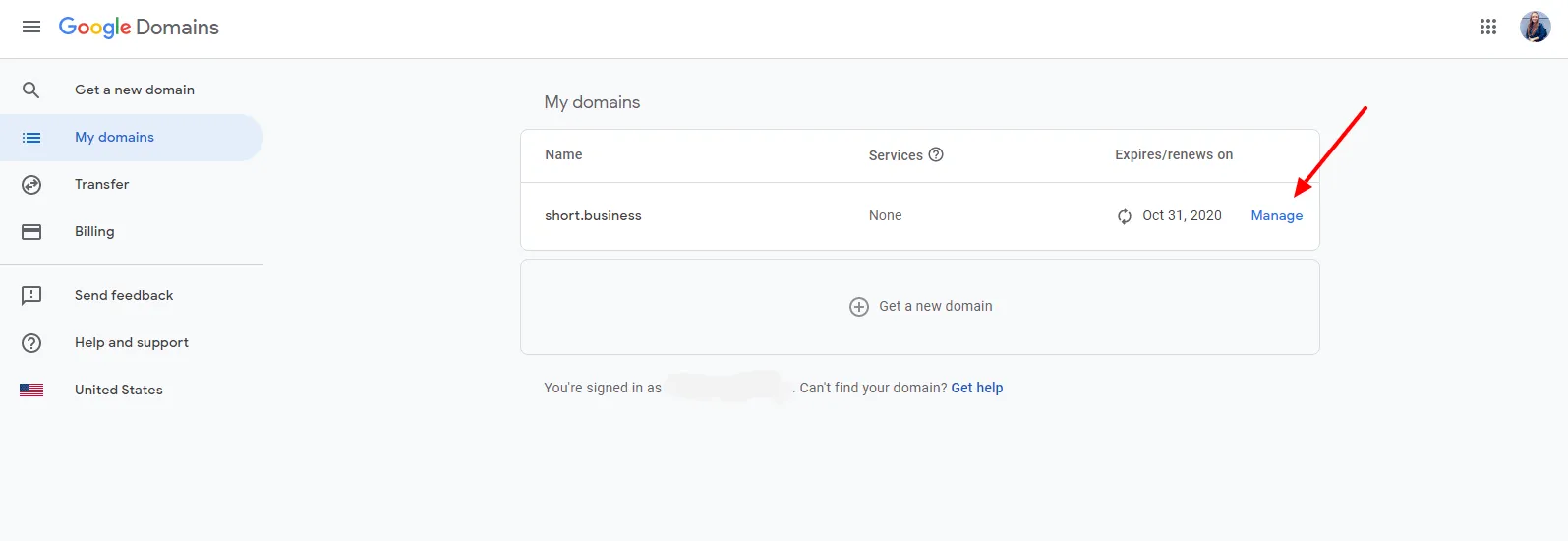 Short.cm DNS google domains