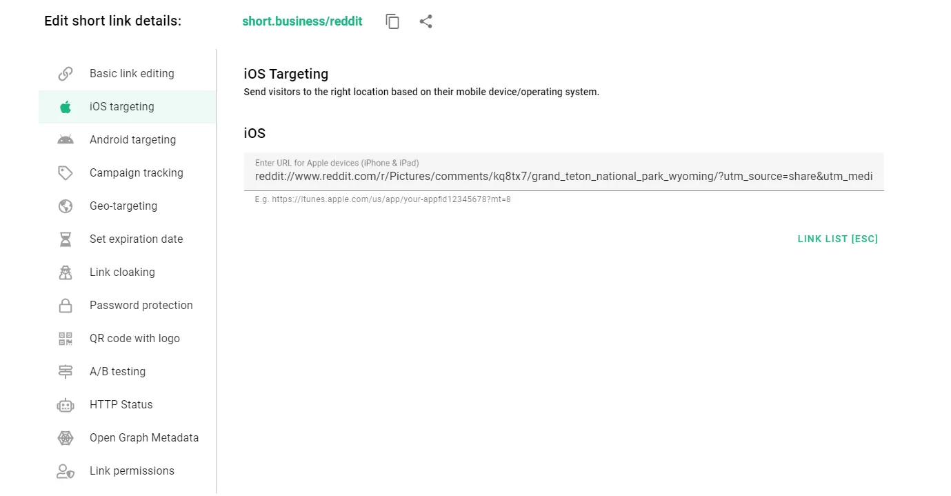 shortio-android-targeting