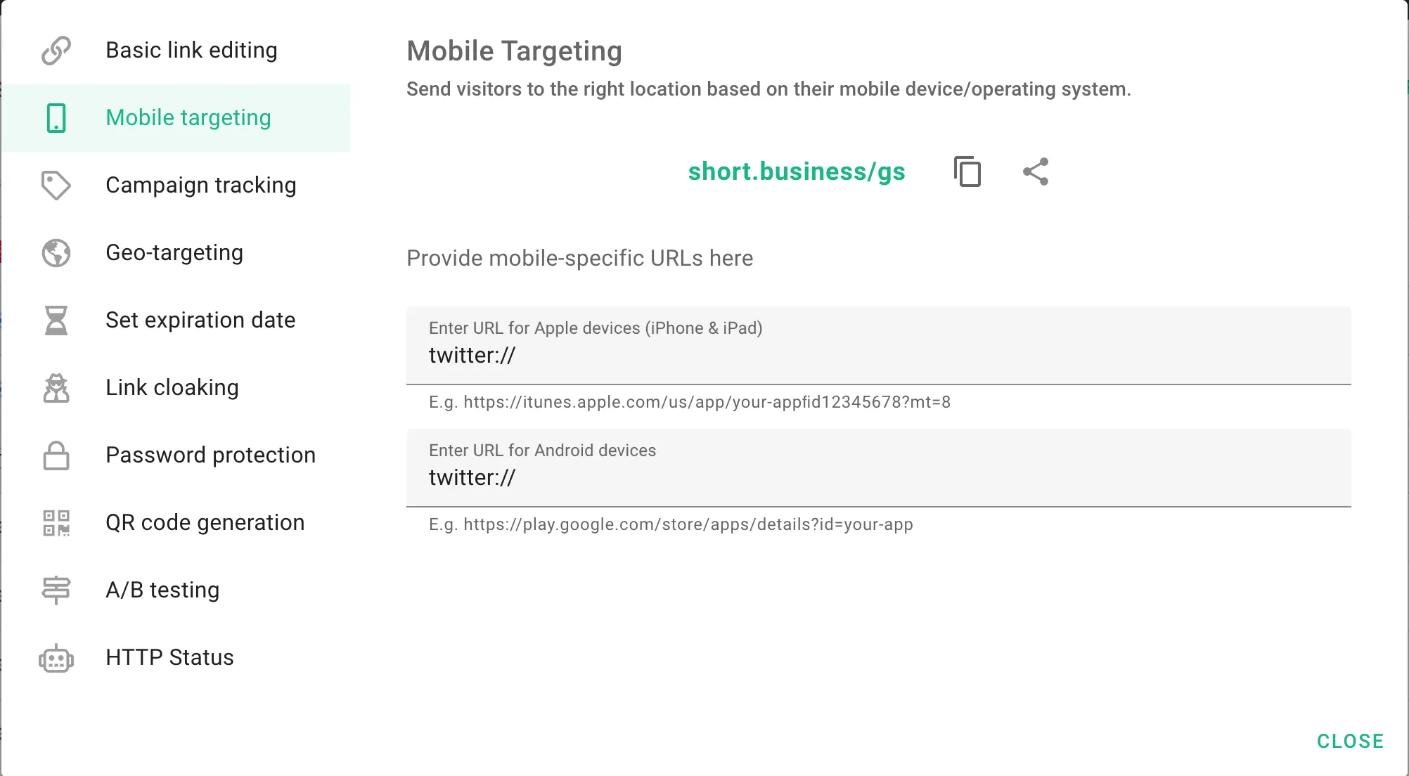 shortio-twitter-mobile-links