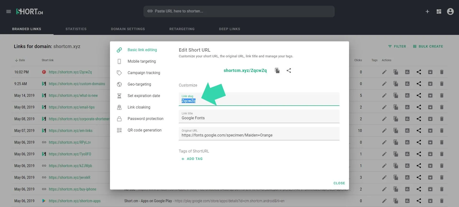 install-shortcm-extension