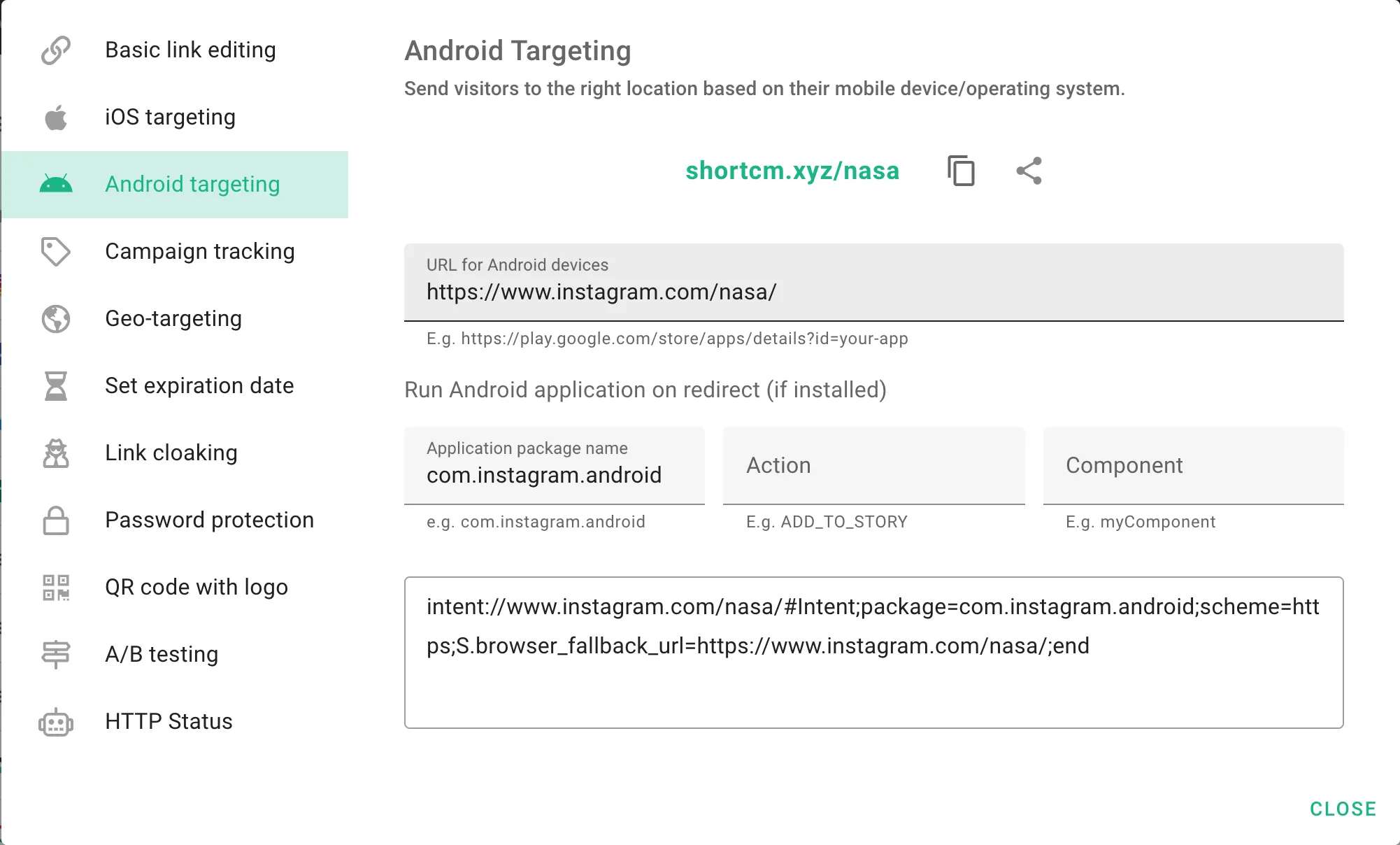 shortio-retargeting